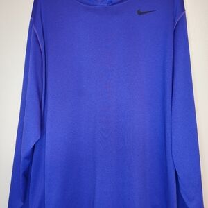 Nike Dri-fit Purple Hoodie Woman's XL Light Material